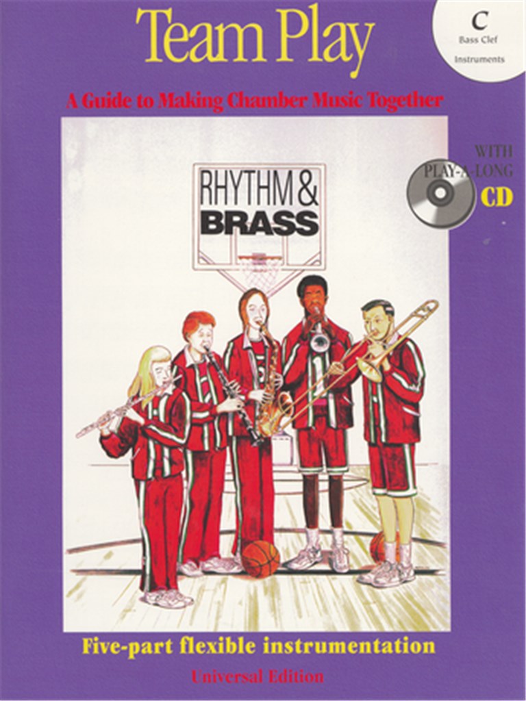 Team Play - C Bass Clef Instruments with CD